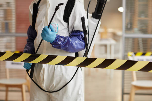 Professional Infectious Disease Decontamination technician working in Drytown, CA